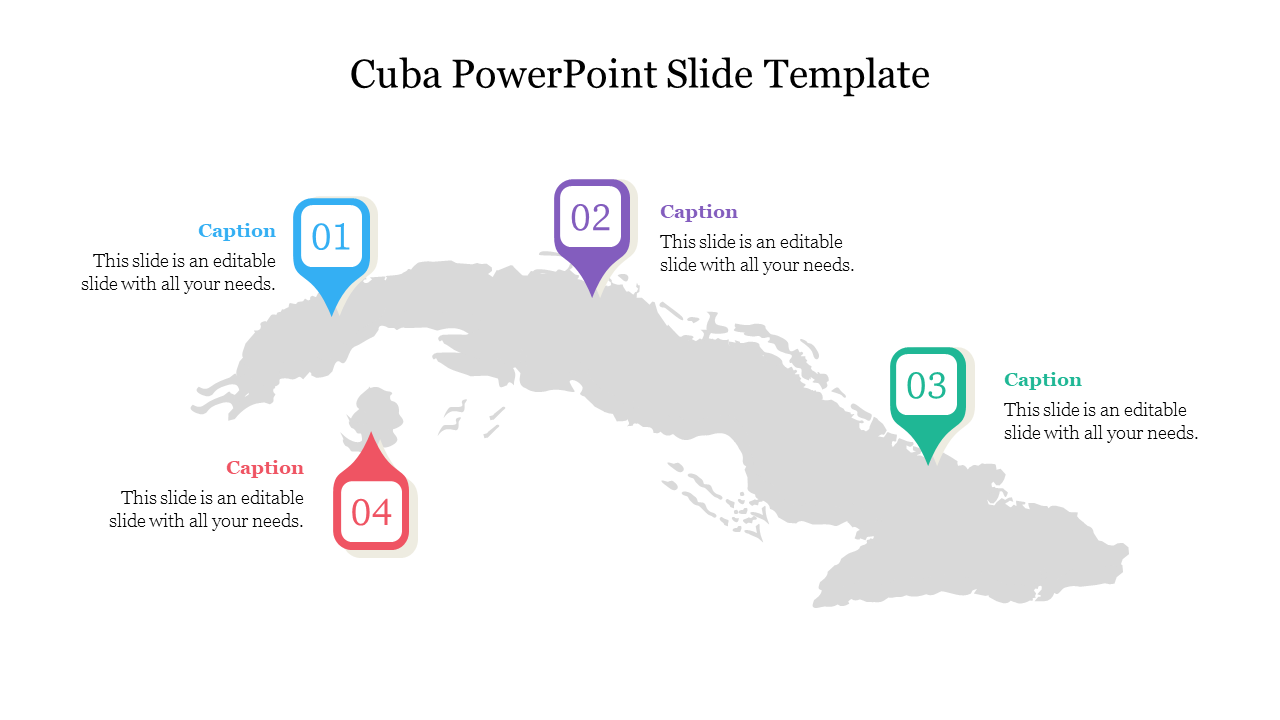 Cuba PowerPoint Slide Template